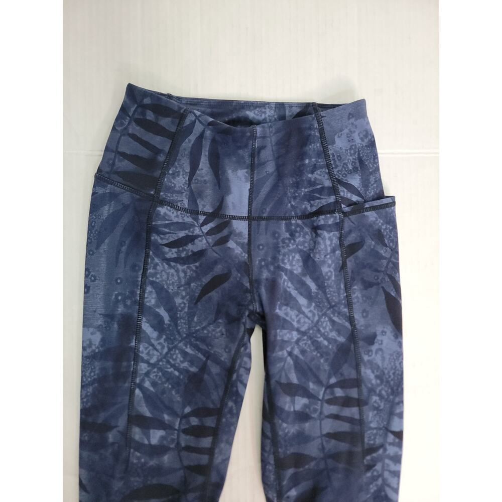 Sweaty Betty Leggings Womens SZ XS Side Pocket 7/8 Super Soft Printed - Picture 3 of 9